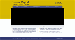 Desktop Screenshot of karmainvest.com